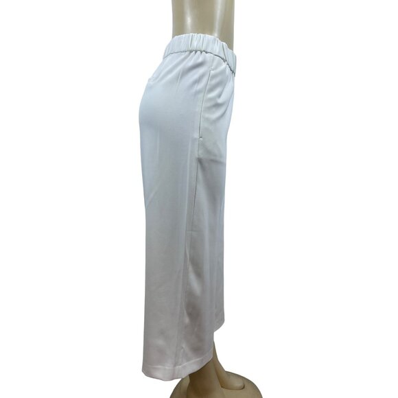 H&M Women's White Straight Pants Sz 10 - NWT - Picture 3 of 8